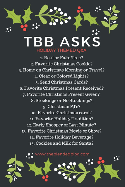 The Blended Blog Holiday Q&A